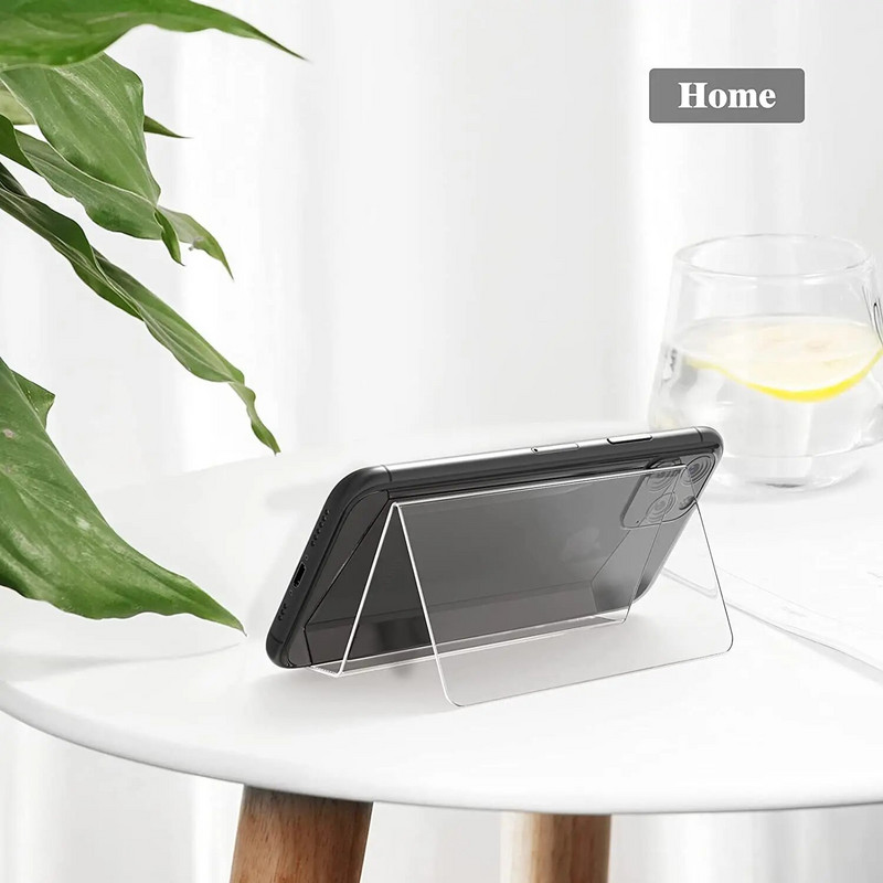 Akrüülist läbipaistev visiitkaardikarbi kantseleitarbed lauaarvuti visiitkaardihoidja Kuvaalus Kuvari riiuli kvaliteet