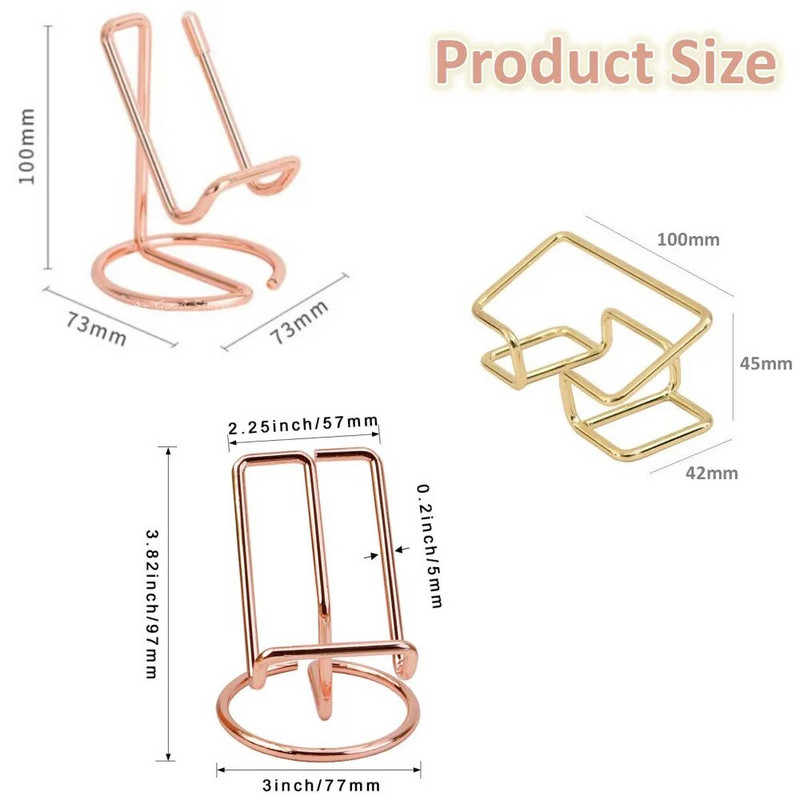 1vnt Auksinis rašomasis stalas vizitinių kortelių laikiklis Metalinis telefono laikiklis Biuro reikmenų stalinis ekrano stovas Stalinio kompiuterio laikymo priedai