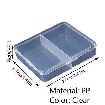 Akrila caurspīdīga kvadrātveida rakstāmgalda uzglabāšanas kaste Fotokartes turētājs karšu turētājs Kpop uzlīmes rakstāmpiederumu karšu turētāja klasifikācijas kaste