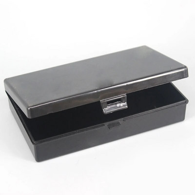 Διαφανές πλαστικό κουτί αποθήκευσης Διάφανη τετράγωνη θήκη πολλαπλών χρήσεων Κοσμήματα Κουτιά αποθήκευσης πολλαπλών μεγεθών Οργανωτής γραφείου