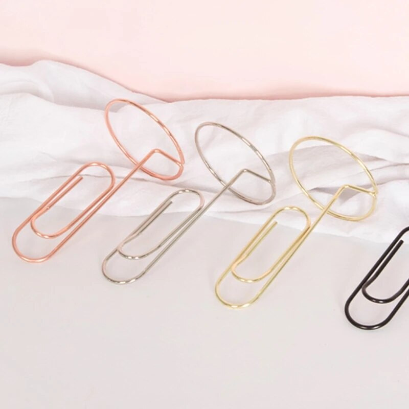 Nordic Paper Clip Επιτραπέζια κάρτα Υπόμνημα Βάση φωτογραφίας Κλιπ Θήκη Μήνυμα Φάκελος Επιτραπέζια βάση για χαρτί σημείωση φωτογραφία μνήμης