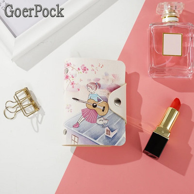 Νεοαφιχθέν Fashion PU Λειτουργία 20 bits Επαγγελματική θήκη για άντρες γυναίκες Τσάντα πιστωτικής κάρτας διαβατηρίου Τσάντα πορτοφόλι κάρτας ταυτότητας