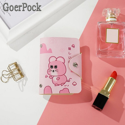 Νεοαφιχθέν Fashion PU Λειτουργία 20 bits Επαγγελματική θήκη για άντρες γυναίκες Τσάντα πιστωτικής κάρτας διαβατηρίου Τσάντα πορτοφόλι κάρτας ταυτότητας