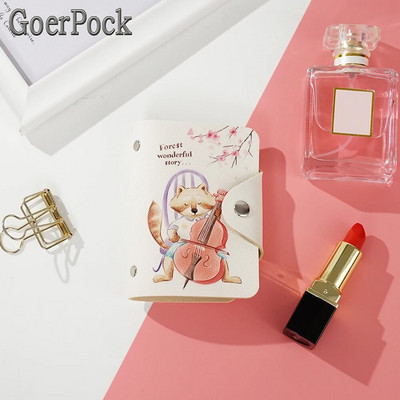 Νεοαφιχθέν Fashion PU Λειτουργία 20 bits Επαγγελματική θήκη για άντρες γυναίκες Τσάντα πιστωτικής κάρτας διαβατηρίου Τσάντα πορτοφόλι κάρτας ταυτότητας