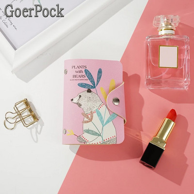 Νεοαφιχθέν Fashion PU Λειτουργία 20 bits Επαγγελματική θήκη για άντρες γυναίκες Τσάντα πιστωτικής κάρτας διαβατηρίου Τσάντα πορτοφόλι κάρτας ταυτότητας