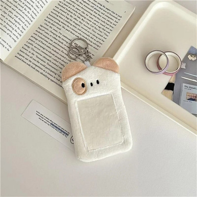 Kuuma multifilmi plüüsist kaardihoidja kate Võtmehoidja ID krediitümbris Fotokaardihoidja Tähte jälitav kohev bussikaardi kaitsekoti ripats