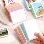 10 gab. Cietās kartes uzmavas fotokartes turētājs Guka ID karšu turētājs, pārklāts ar plēvi, maza karšu aizsardzība Classic Cute B8 ar augstu caurspīdīgumu