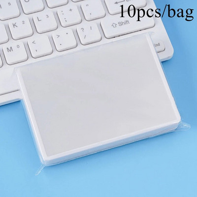 10 gab. Cietās kartes uzmavas fotokartes turētājs Guka ID karšu turētājs, pārklāts ar plēvi, maza karšu aizsardzība Classic Cute B8 ar augstu caurspīdīgumu