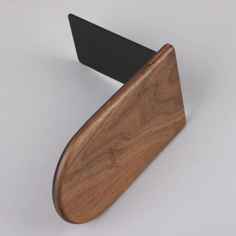 Walnut Wood Desktop Organizer Lauaarvuti Kontor Avaleht Raamatuhoidjad Raamatuotsad Stand Hoiuriiul