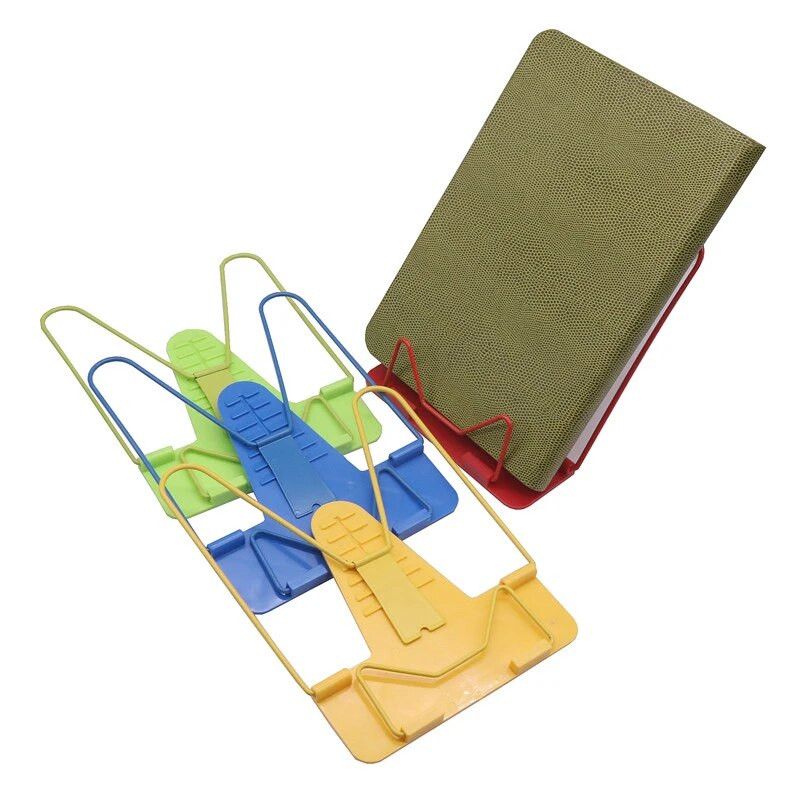 Hot Sale 1 τμχ Φορητές ρυθμιζόμενες βάσεις για βιβλία Βάση αναδιπλούμενη γωνία ανάγνωσης Βάση εγγράφων Βάση ράφι ανάγνωσης