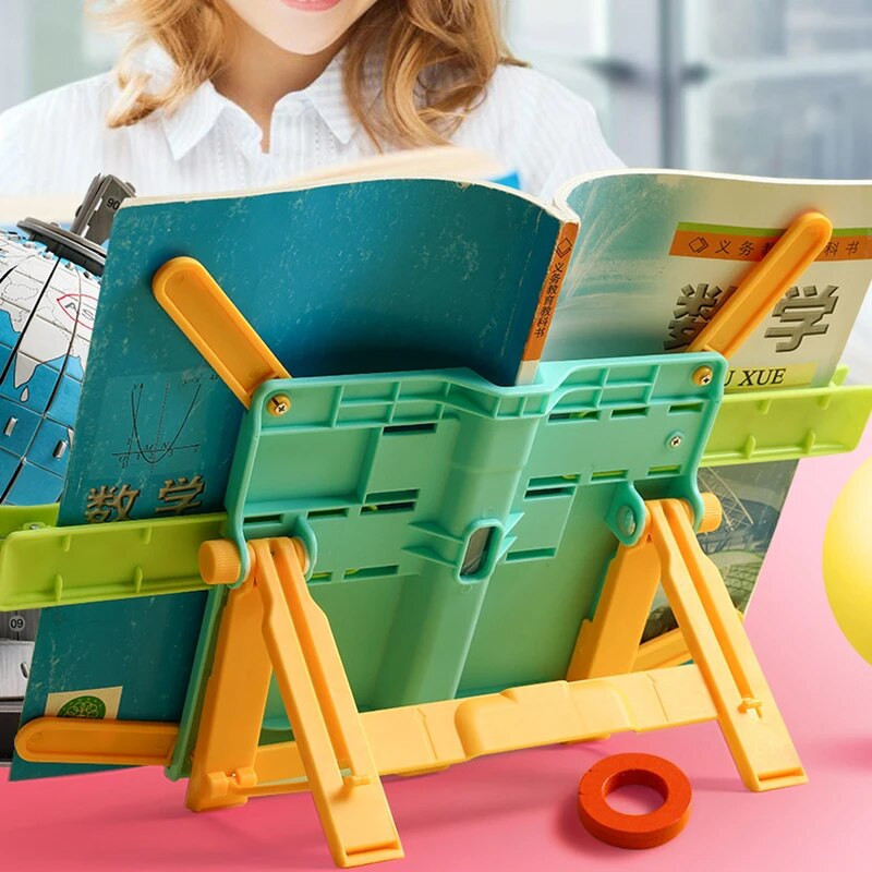 Ρυθμιζόμενη βάση για ανάγνωση βιβλίων Φορητή αντιολισθητική μεταλλική πτυσσόμενη βάση για διδακτικά βιβλία για tablet για παιδιά και ενήλικες