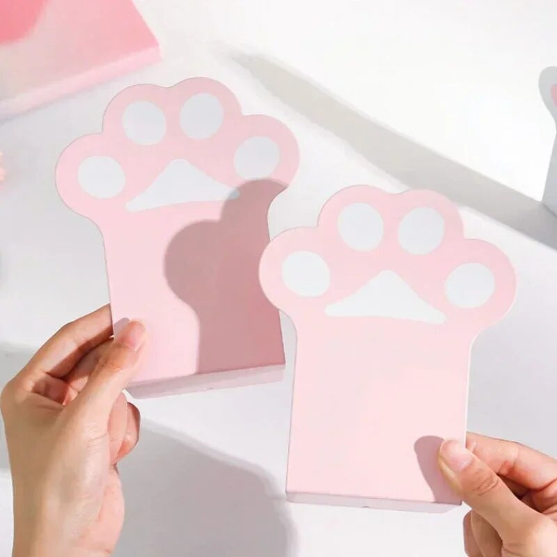 1 pāris jauki, radoši kaķu ķepu grāmatstieņi Kawaii skolas biroja piederumi, neslīdošu grāmatu galda organizators studentu rakstāmpiederumi meitenēm