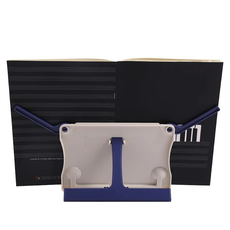 Nešiojamas skaitymo stendas Knygų stovas Receptų lentyna Sulankstomas laikiklis Kulinarinių knygų laikiklis Tvarkyklės Muzikos natų receptų planšetė