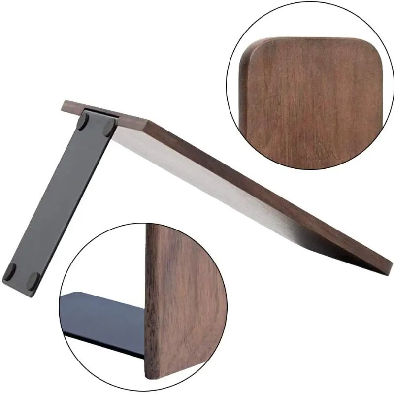 Βιβλιοθήκες Βιβλιοθήκη Ακραίες βιβλίων Βάση βάσης ραφιού Organizer γραφείου Home Bamboo Nature