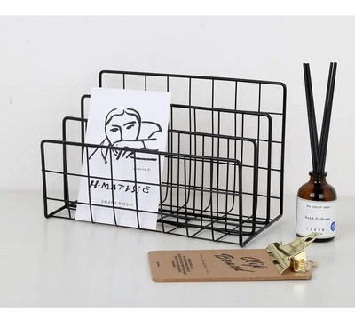 Βιβλιοθήκη Nordic Style Επιφάνεια εργασίας γραφείου χρυσό μεταλλικό μπλοκ βιβλίου Διακόσμηση επιτραπέζιου περιοδικού Βιβλιοθήκη ραφιού Δημιουργική βάση βιβλίων