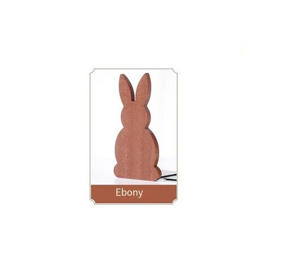Koka LovelyRabbit Shape Desktop Organizer Darbvirsmas Biroja mājas lapa Grāmatu skapji Pretslīdēšanas Grāmatu gali Statīvs Turētājs Plaukts Galda organizators