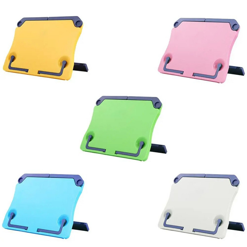 Φορητή βάση ανάγνωσης Βιβλία εγγράφων συνταγής Ράφι Πτυσσόμενη θήκη βιβλίων μαγειρικής Organizer Ράφι βάσης γραφείου Μουσική Tablet Bookend