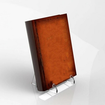 Държач за съхранение на винилови плочи Акрилна стойка за дисплеи за плочи Преносима стойка за витрини за книги