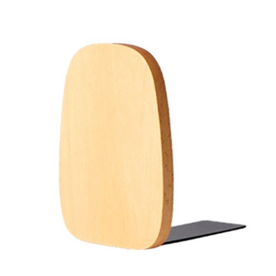 Επιτραπέζιο θήκη περιοδικού ρετρό Ξύλινο πώμα βιβλίων Αντιολισθητικά διακοσμητικά δωματίου για ραφιέρα 4''Μ x 4''Π x 5,5''Υ D5QC