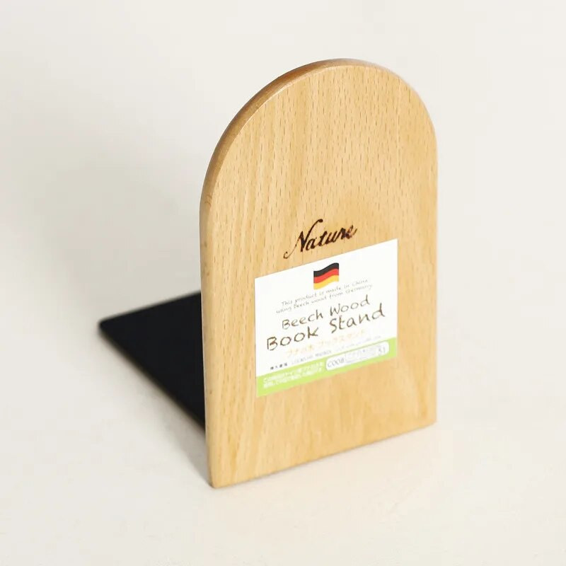 Βιβλιοθήκη για ράφι Βιβλιοθήκες Nature Wood Stand Βιβλιοθήκης Ολοκαίνουργια αντιολισθητικά προϊόντα γραφείου