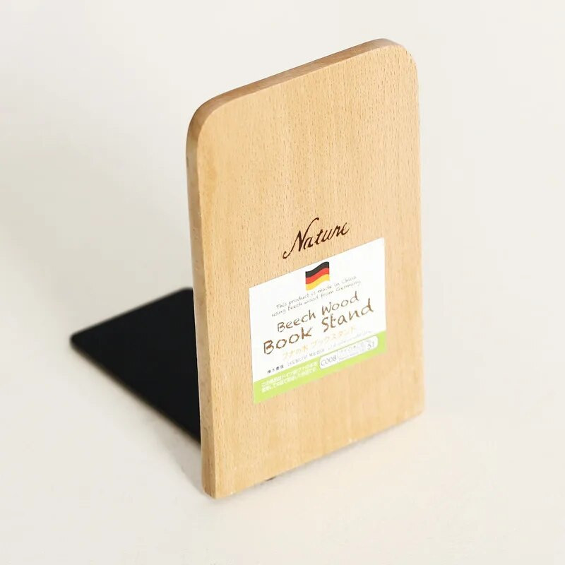 Βιβλιοθήκη για ράφι Βιβλιοθήκες Nature Wood Stand Βιβλιοθήκης Ολοκαίνουργια αντιολισθητικά προϊόντα γραφείου