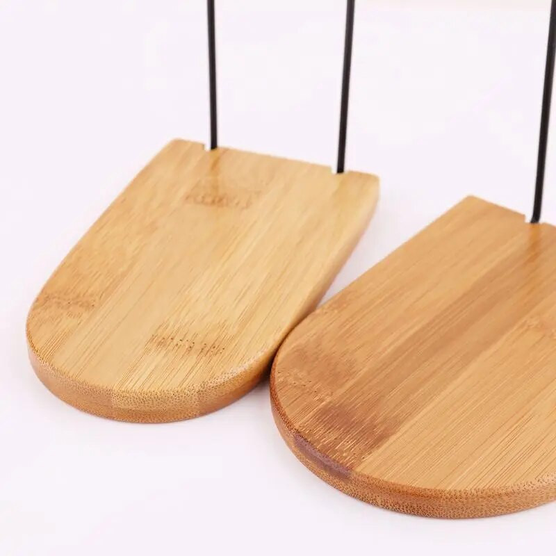 Nature Bamboo Desktop Office Home Bookends Βιβλιοθήκη Βιβλιοθήκη Κέλυφος 69HA