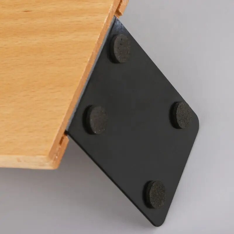 Nature Wooden Desktop Organizer Lauaarvuti Kontor Kodu Raamatuhoidjad Libisemisvastased Raamatuotsad Statiivihoidiku riiul