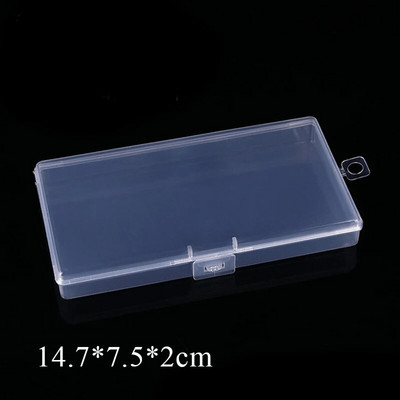 Νέα αυτοκόλλητα χαρτικά Πλαστικό κουτί αποθήκευσης Organizer Διαφανές επιτραπέζιο δοχείο αποθήκευσης Πλαστική θήκη εργαλείων τέχνης για χειροτεχνία