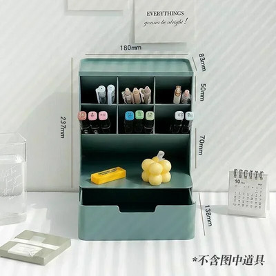 Daugiafunkcis įstrižas rašiklio laikiklis biuro stalinis rašiklis, kibiras studentui dovanų raštinės reikmenų laikymo dėžutė, rašomojo stalo priedai