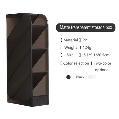 Kawaii Creative Multifunktsionaalne 4 ruudustikuga lauaarvuti pliiatsihoidja meigihoidja koolikontori tarvikud pliiatsihoidja