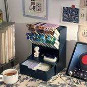 Πολυλειτουργική λοξή θήκη για στυλό Αποθήκευση Box Office Desktop Organizer Στυλό Κάδος Φοιτητικό επιστολόχαρτο Αξεσουάρ γραφείου Δώρο