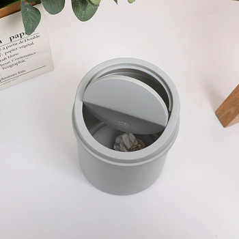 JIANWU Mini Simplicity Desktop Dustbin for Desktop Cleaning Plastic Garbage Manager υψηλής χωρητικότητας για είδη γραφείου Kawaii