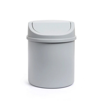 JIANWU Mini Simplicity Desktop Dustbin for Desktop Cleaning Plastic Garbage Manager υψηλής χωρητικότητας για είδη γραφείου Kawaii