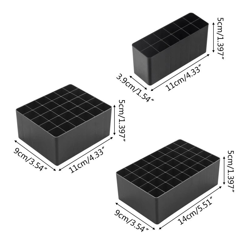 Markeri pliiatsihoidja karbi värvipintsli hoidja ümbris Markeri pliiatsi hoidja alus Virnastatav laua organiseerimiskarp kodukontori jaoks