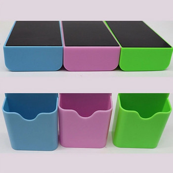 Πλαστική μαγνητική θήκη για μαρκαδόρο Σβήσιμο κουτί αποθήκευσης Μολύβι Organizer για Ψυγείο Ψυγείο Whiteboard Home Office