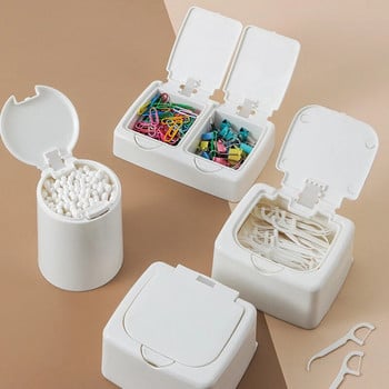 White Storage Box Επιτραπέζιο Organizer Μεγάλης χωρητικότητας Καρτ ποστάλ Αυτοκόλλητα Κουτί Υποσυσκευασία