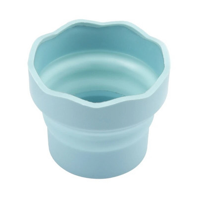 Sulankstomas vandens puodo dažymo šepetėlis plovimo kibiras Mini akvarelės teptuko kibiras Drop Pristatymas