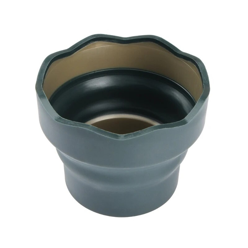 Sulankstomas vandens puodo dažymo šepetėlis plovimo kibiras Mini akvarelės teptuko kibiras Drop Pristatymas