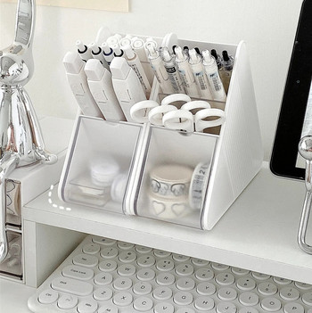 MINKYS Creative Desktop Organizer Θήκη για στυλό Κουτί αποθήκευσης γραφείου Τραπέζι Οργάνωση Σχολικό Γραφείο Χαρτικά