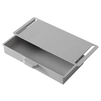 2022 Simple Under Desk Drawer Organizer Κρυφό κουτί αποθήκευσης επιφάνειας εργασίας για αυτοκόλλητο σταθερό δοχείο θήκης στυλό γραφείου