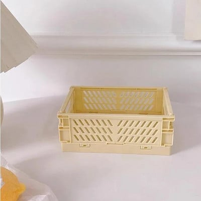 Salokāma glabāšanas kaste Saliekamais grozs Saliekams Stacionārais organizators Jauki grims Juvelierizstrādājumu rotaļlietu kastītes uzglabāšanas galda organizatoram