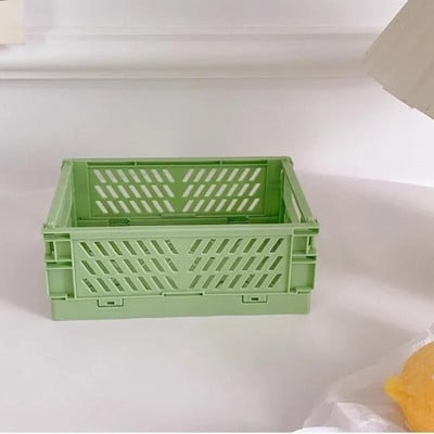 Salokāma glabāšanas kaste Saliekamais grozs Saliekams Stacionārais organizators Jauki grims Juvelierizstrādājumu rotaļlietu kastītes uzglabāšanas galda organizatoram