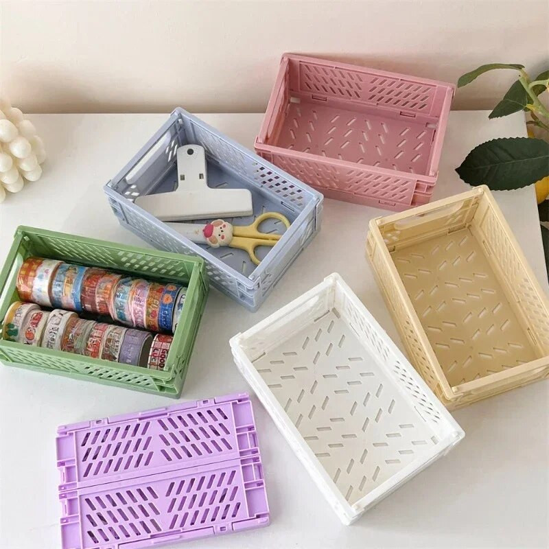 Salokāma glabāšanas kaste Saliekamais grozs Saliekams Stacionārais organizators Jauki grims Juvelierizstrādājumu rotaļlietu kastītes uzglabāšanas galda organizatoram