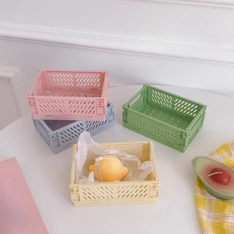 Salokāma glabāšanas kaste Saliekamais grozs Saliekams Stacionārais organizators Jauki grims Juvelierizstrādājumu rotaļlietu kastītes uzglabāšanas galda organizatoram