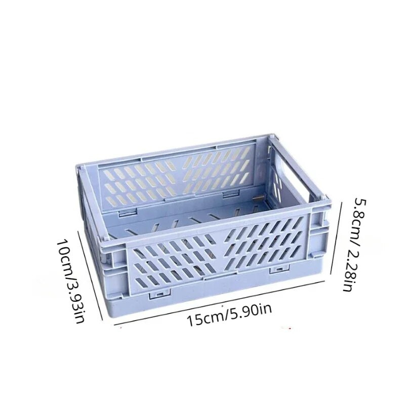 Salokāma glabāšanas kaste Saliekamais grozs Saliekams Stacionārais organizators Jauki grims Juvelierizstrādājumu rotaļlietu kastītes uzglabāšanas galda organizatoram