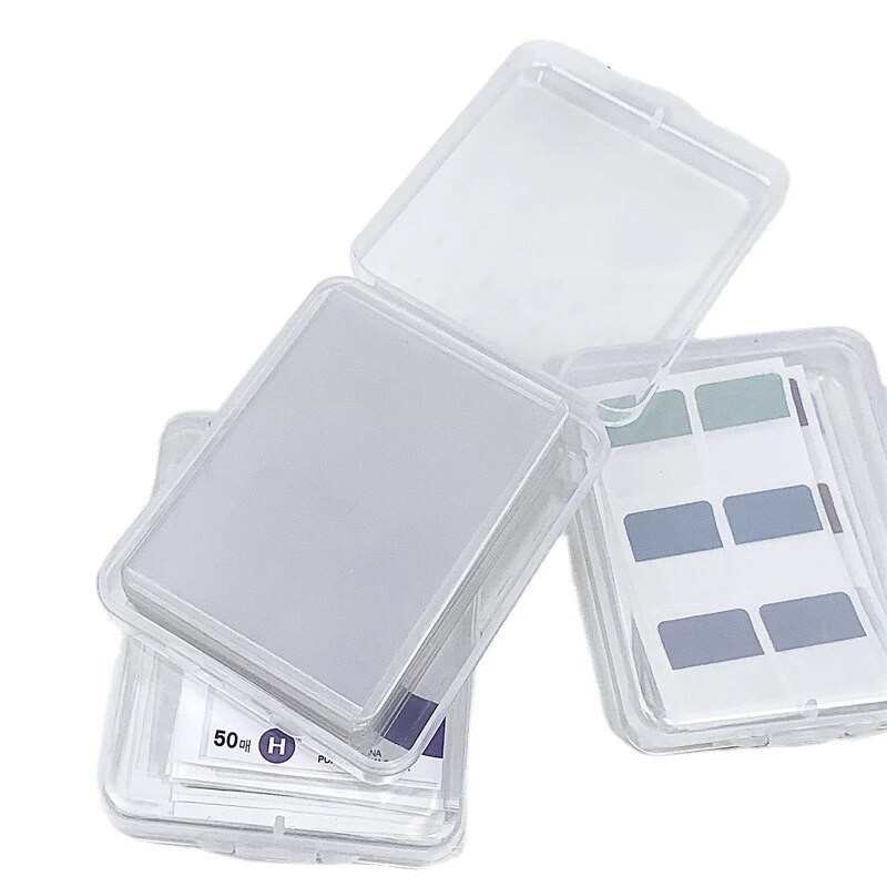 Läbipaistev hoiukarp kaardihoidja kleebis kirjatarvete läbipaistev hoiukast kile hoiukarbi klassifikatsioonikarp Craft Des jaoks