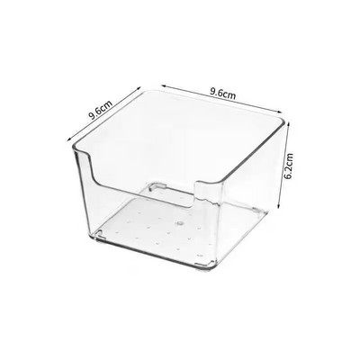 MINKYS Νέα ακρυλικά αυτοκόλλητα Kawaii Kpop Photocards Κουτί αποθήκευσης Επιτραπέζιο Organizer Θήκη στυλό Σχολική γραφική ύλη