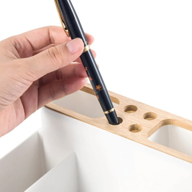 Multifunktsionaalne kirjatarvete hoiukarp teler kliimaseade kaugjuhtimispuldi kogumise korraldaja praktiline kudede karbi tööriist