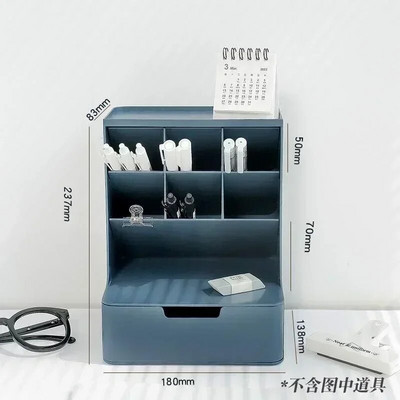 Slīps pildspalvu turētājs Biroja lielas ietilpības darbvirsmas organizators Pildspalvas Spainis Studentu dāvanu kancelejas piederumu uzglabāšanas kastīte Rakstāmgalda piederumi