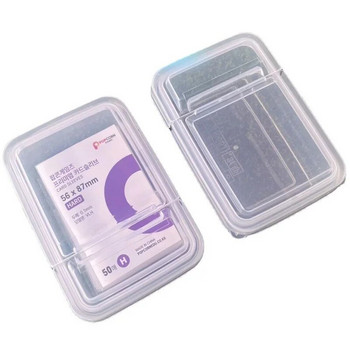 Θήκη συλλεκτικού δοχείου Πλαστικό διαφανές κουτί αποθήκευσης Μικρό διαφανές κουτί καταστήματος με καπάκι Αξεσουάρ φινιρίσματος κοσμημάτων